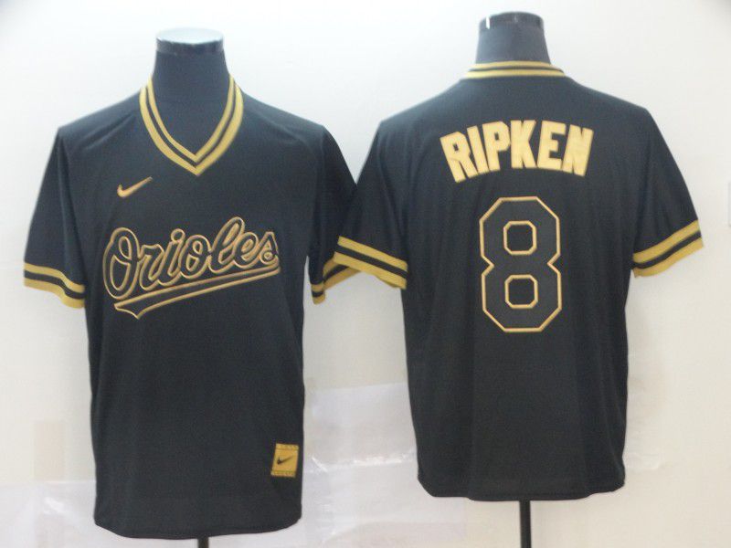 Men Baltimore Orioles 8 Ripken Black Game 2021 Nike MLB Jersey